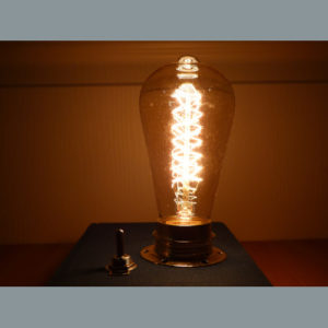 Ampoule filament vintage Edison spirale