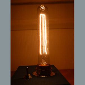 Ampoule filament vintage tube long