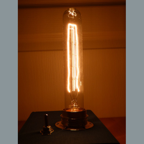 Ampoule filament vintage tube long