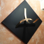 Sculpture murale design Tenségrité