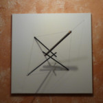 Sculpture murale design Tenségrité