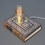 Lampe livre 'Don Quichotte'