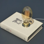 Lampe livre 'Textile 2'