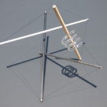 TétraTwist Carbone Inox Alu Bois Verre Sculpture Tenségrité Design