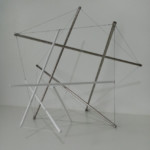 Double TétraTwist projeté Sculpture Tenségrité Design